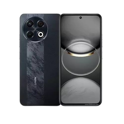 نمای پشت و جلو  گوشی موبايل تکنو مدل Spark 30 PRO ظرفیت 256 رم 8 گیگابایت 