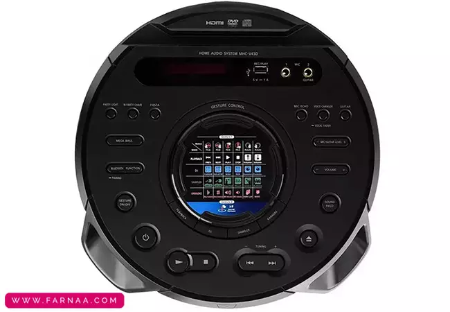 پخشکننده خانگی سونی MHC-V43D
