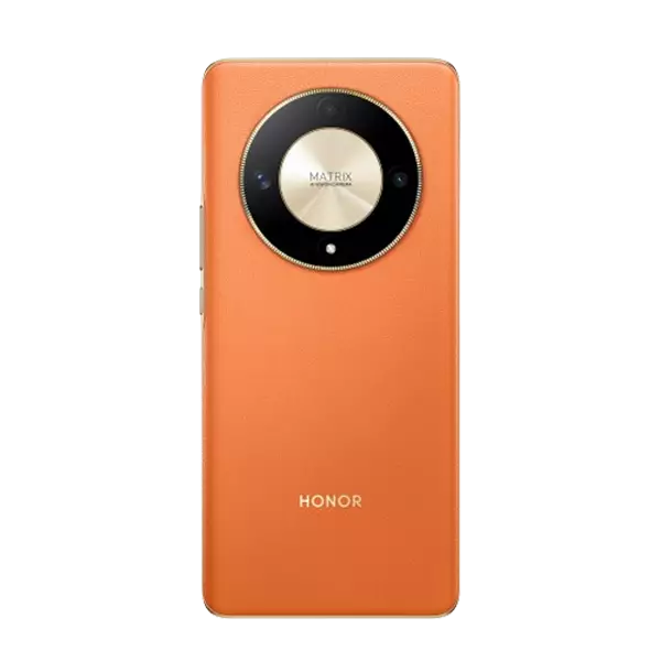 نمای پشت گوشی موبایل آنر Honor x9b 5G ظرفیت 256 رم 12 گیگابایت نارنجی