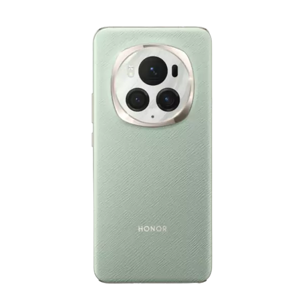 نمای پشت گوشی موبایل آنر Honor Magic 6 Pro 5G ظرفیت 512 رم 16 گیگابایت سبز