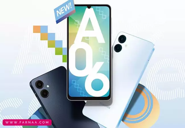 گوشی موبايل سامسونگ Galaxy A06 5G ظرفیت 64 گیگابایت رم 4 گیگابایت