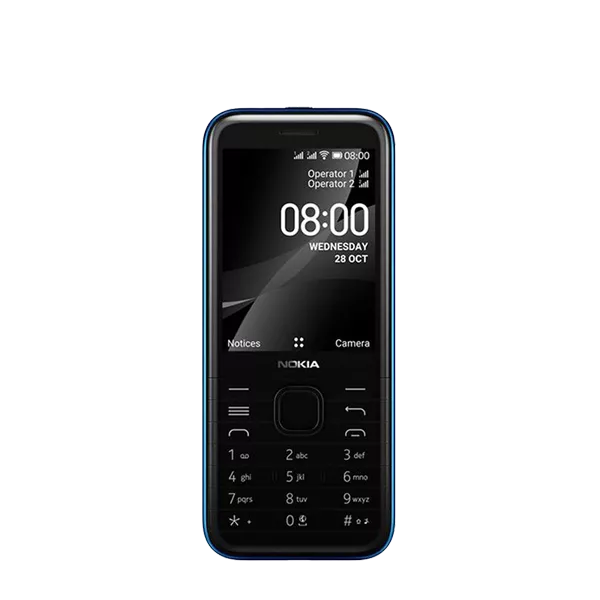 Nokia 8000 4G Dual SIM 4GB And 512MB RAM Mobile Phone