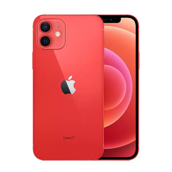 پنل جلو و پشت گوشی موبایل اپل مدل iPhone 12 mini A2172 دو سیم‌ کارت ظرفیت 256 گیگابایت قرمز