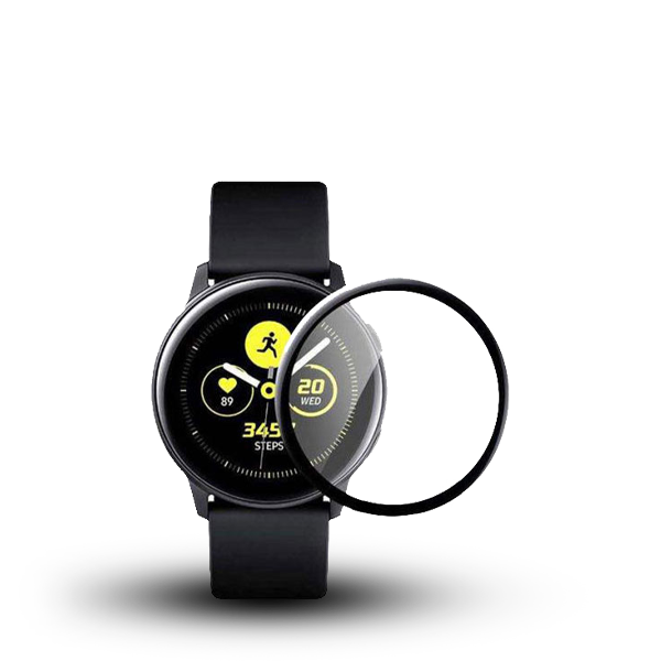 Tempred glass screen protector full adhesive model R830 Galaxy Watch Active2 44mm