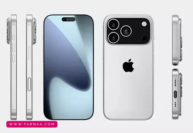 گوشی موبایل اپل iPhone 17 Pro Max Not Active دو سیم کارت ظرفیت 2 ترابایت و رم 12 گیگابایت پارت نامبر ZAA