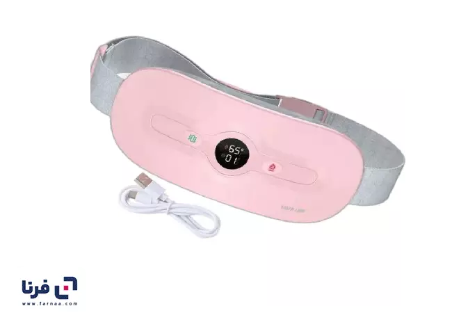 کابل شارژ ماساژور حرارتی شکم و کمر گرین لاین Green Lion Bloom Heat Menstrual Heating Pad