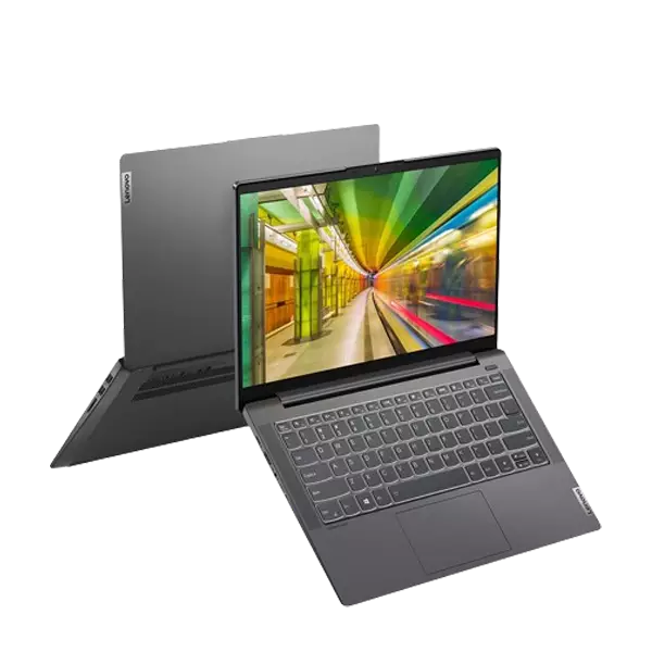 نمای پشت و جلو لپ تاپ لنوو مدل Ideapad 5 Corei3 1115G 4GB 256SSD MX450	