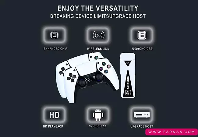 کنسول بازی مدل اندروید باکس کد GT68-64G