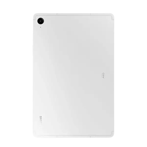 نمای پشت تبلت سامسونگ مدل Galaxy Tab S9 FE 5G ظرفیت 128 رم 6 گیگابایت نقره ای