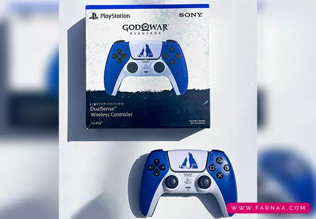 دسته بازی پلی استیشن 5 سونی مدل Dualsense God of War: Ragnarok