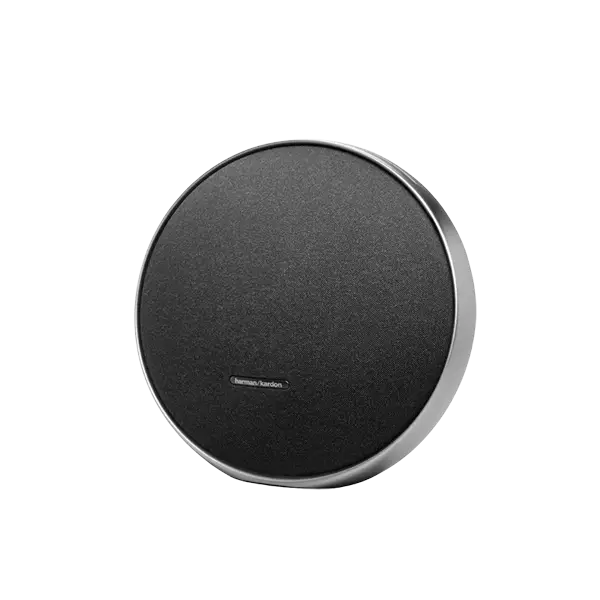 نمای روبرو سمت راست اسپیکر بلوتوثی قابل حمل هارمن کاردن مدل Onyx Studio 9 