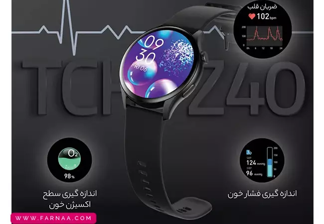 ساعت هوشمند تی سی اچ مدل Z40 plus
