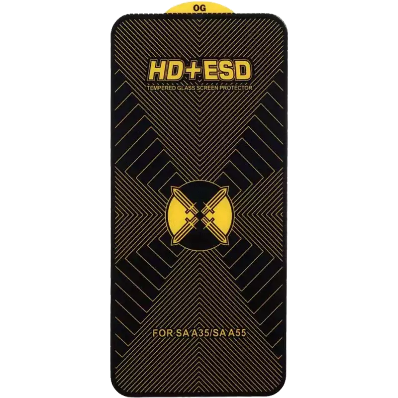 محافظ صفحه نمایش شیشه ای Full Cover HD Plus ESD مدل Samsung Galaxy A27 / A35 / A55