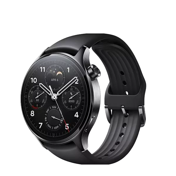 نیم رخ راست ساعت هوشمند شیائومی مدل xiaomi Watch S1 pro مشکی