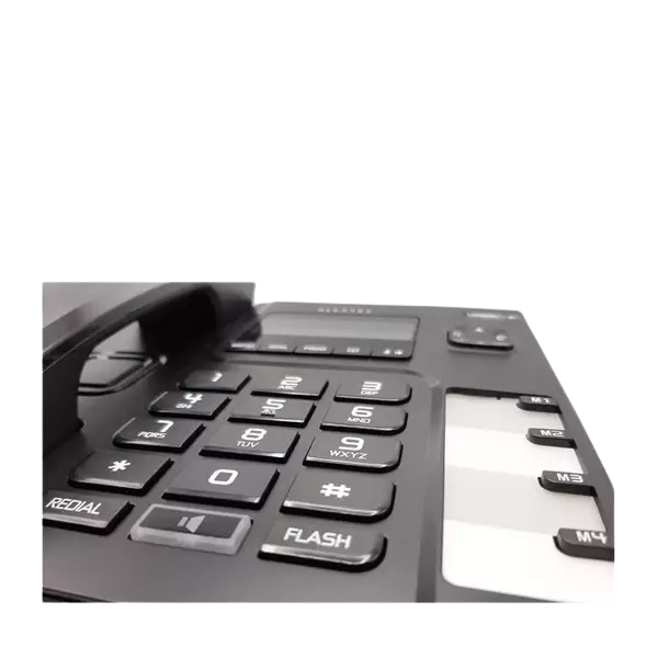 نمای صفحه کلید تلفن رومیزی آلکاتل مدل T56