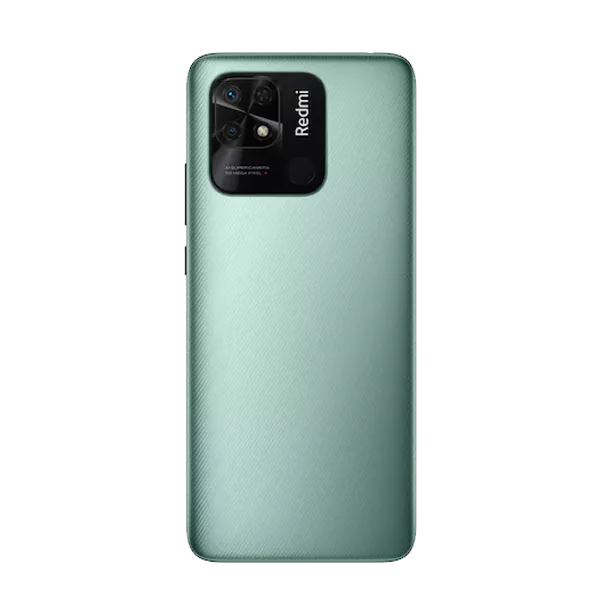 نمای پشت گوشی موبایل شیائومی Redmi 10C NFC ظرفیت 64 رم 4 گیگابایت سبز