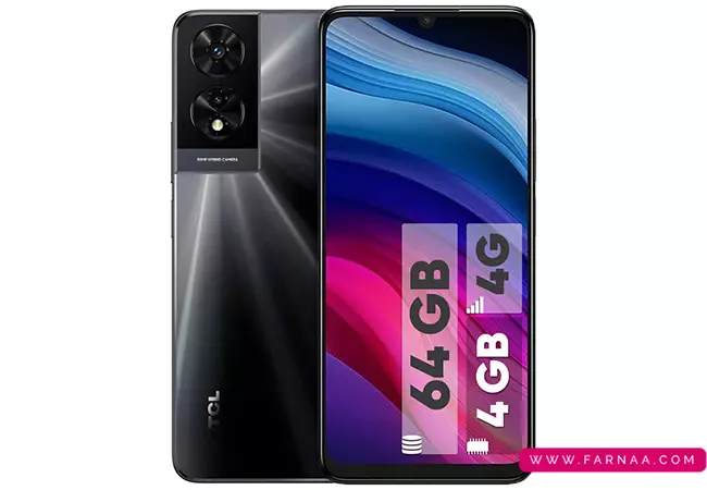 گوشی موبایل تی سی ال مدل TCL 505 ظرفیت 64 رم 4+4 گیگابایت