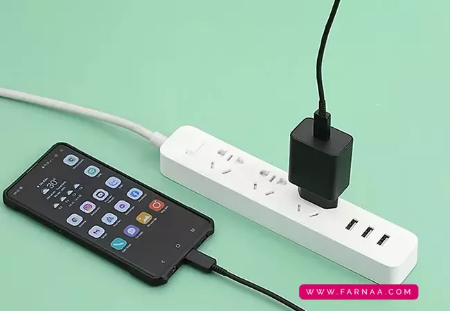 شارژر دیواری سامسونگ 45 وات 3 پین مدل EP-T4510 بدون کابل