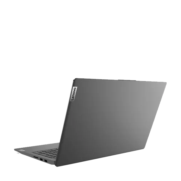 نمای پشت لپ تاپ لنوو Ip5 i7 1165G 16GB 512SSD 2G MX450 رنگ نقره‌ای