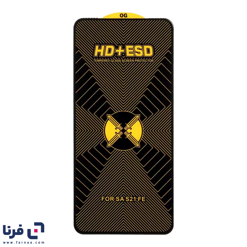 محافظ صفحه نمایش شیشه ای Full Cover HD Plus ESD مدل Samsung Galaxy S21 FE / Xiaomi Mi 9T / Mi 9T Pro / Redmi K20 / Redmi K20 Pro