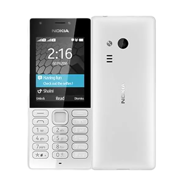 پنل جلو و پشت گوشی موبایل نوکیا مدل Nokia 216 دو سیم کارت سفید