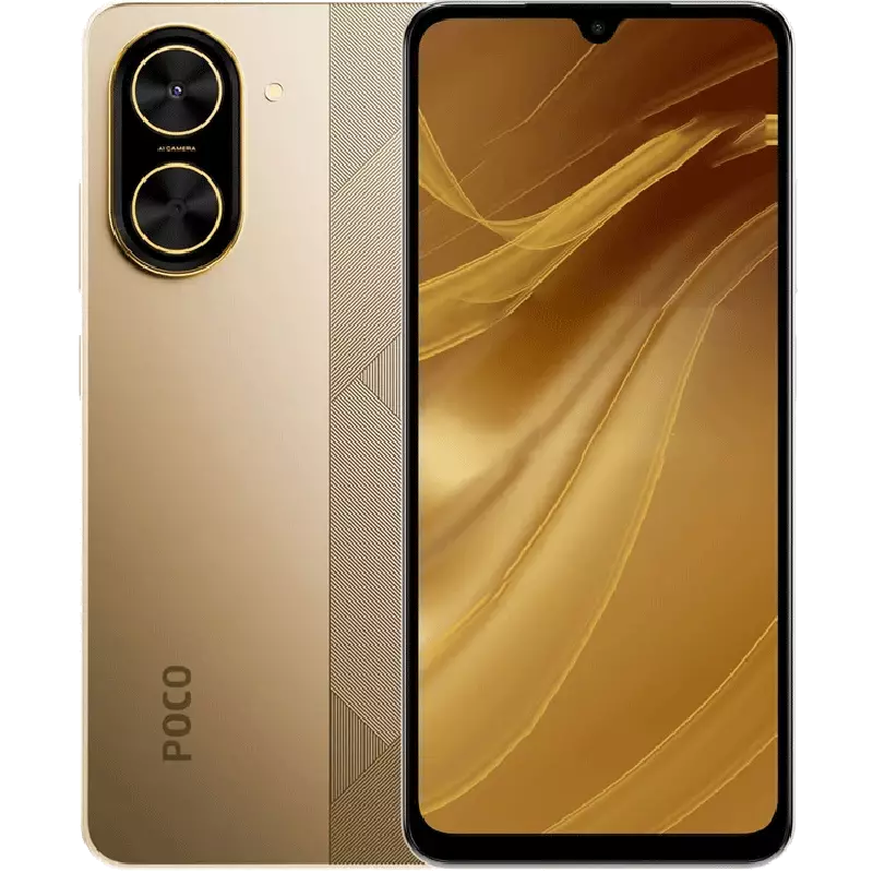 گوشی موبایل شیائومی مدل Poco C71 دو سیم کارت ظرفیت 128 گیگابایت و رم 4 گیگابایت پک گلوبال