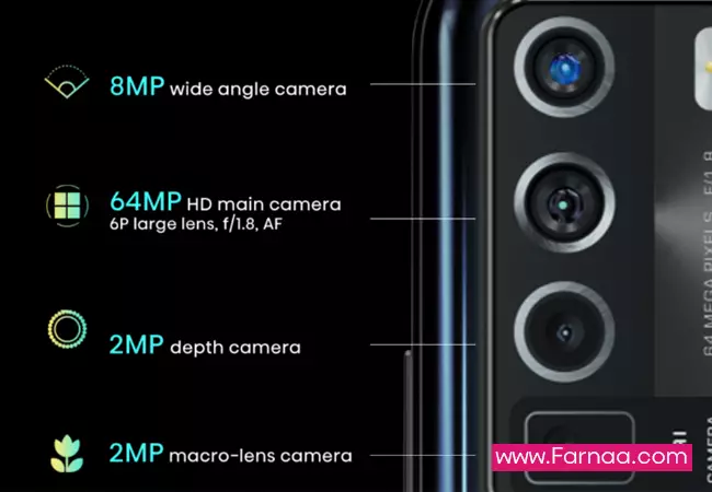 بررسی دوربین گوشی هایسنس H50 با ظرفیت 128 گیگ رم 6 