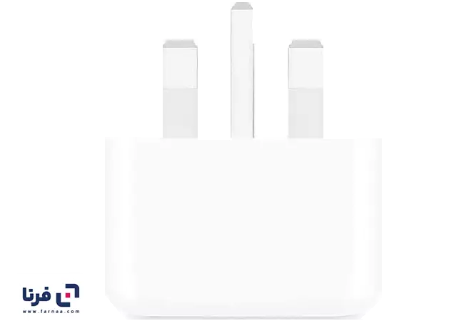 طراحی بدنه شارژر دیواری اپل مدل 20W USB-C توان 20 وات