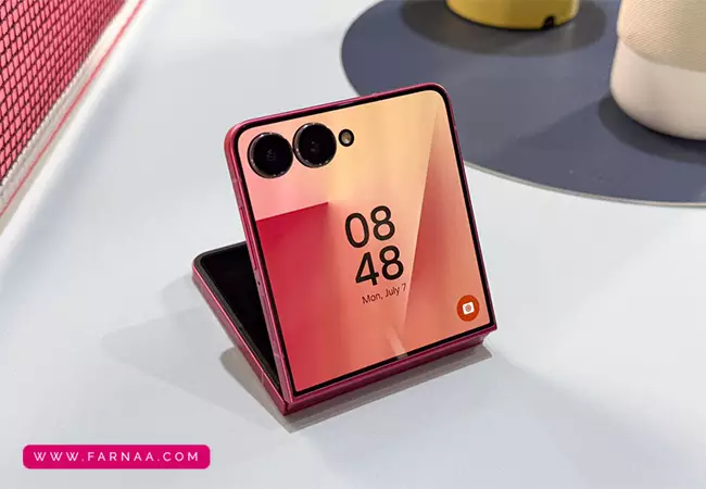 گوشی موبايل سامسونگ گلکسی Z Flip7 ظرفیت 256 گیگابایت رم 12 گیگابایت