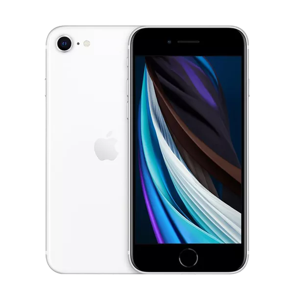 پنل جلو و پشت گوشی موبایل اپل مدل iPhone SE 2020 A2275 ظرفیت 64 گیگابایت سفید