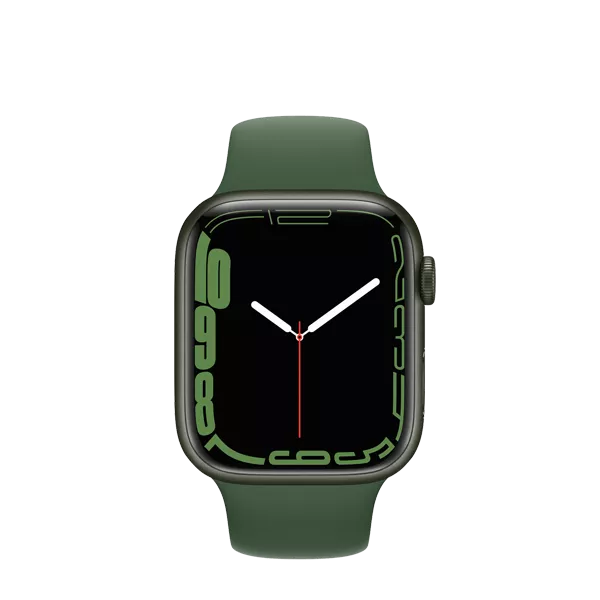  پنل جلو ساعت هوشمند اپل واچ سری 7 سایز 45 میلی متر سبز