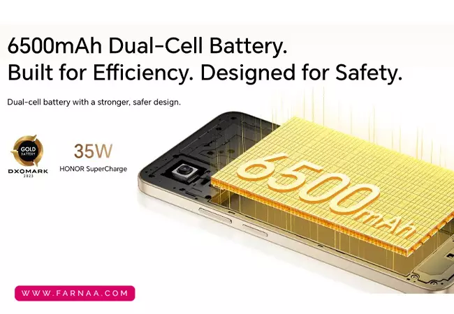 گوشی موبایل آنر مدل Honor X7d ظرفیت ۲۵۶ گیگابایت و رم ۸ گیگابایت