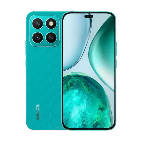 نمای پشت و جلوی گوشی موبایل آنر X8c ظرفیت 256 رم 8 گیگا‌بایت