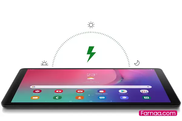 بررسی باتری تبلت سامسونگ Galaxy Tab A10.1 Wi-Fi (2019) با ظرفیت 32 گیگ رم 2 