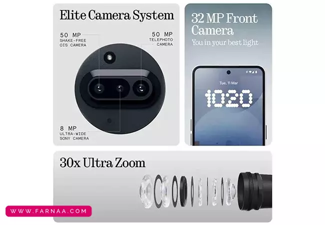 گوشی ناتینگ فون 3a 5G ظرفیت 128 رم 8 گیگ