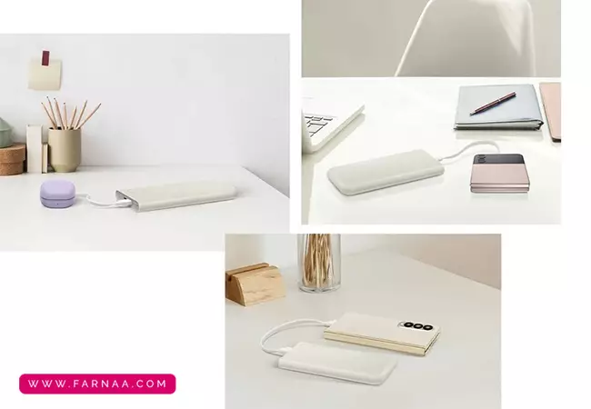 پاوربانک سامسونگ مدل EB-P3400 ظرفیت 10000 میلیآمپر ساعت