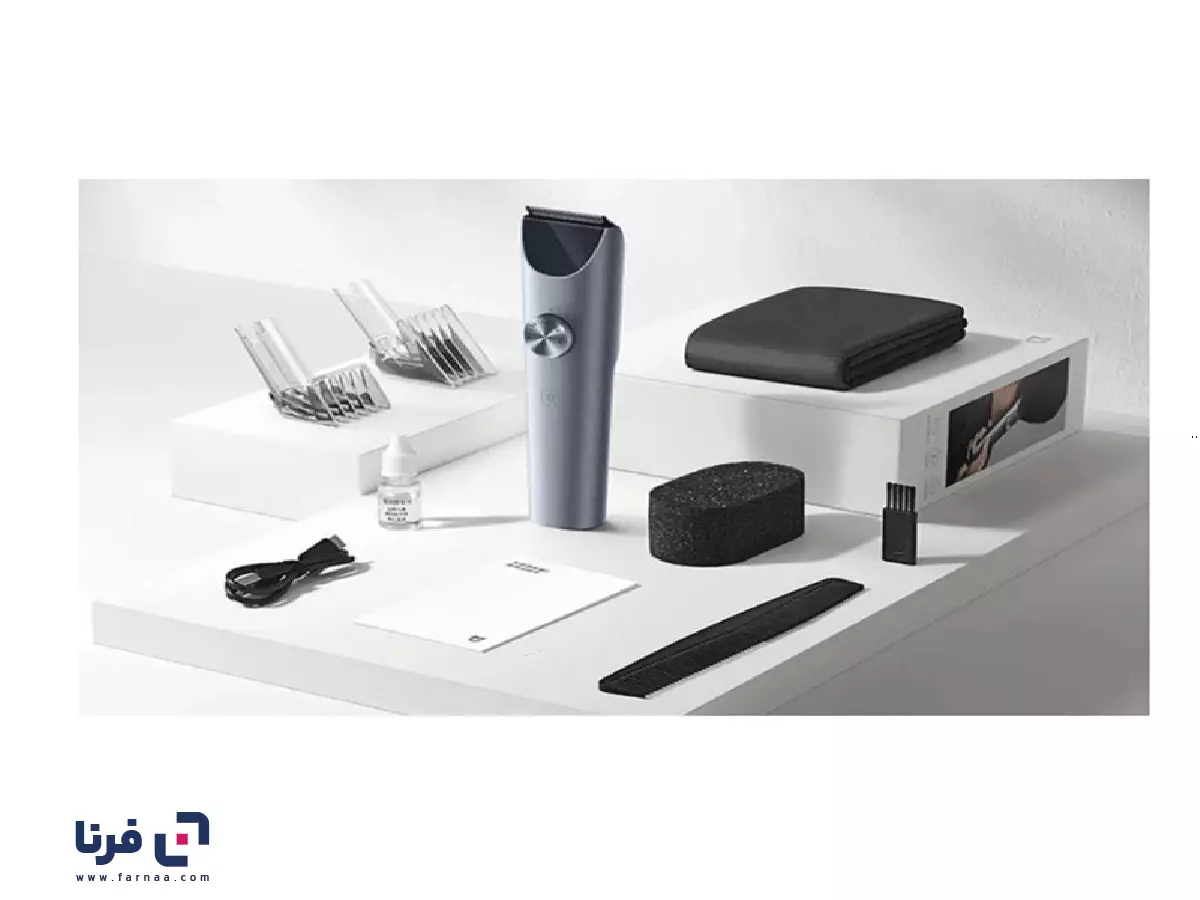ابعاد و بسته بندی ماشین اصلاح مو میجیا مدل MJGHHC2LF