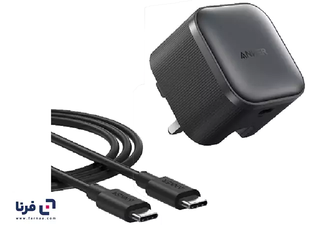 شارژر دیواری انکر نانو 45 وات مدل B2692 همراه کابل USB C