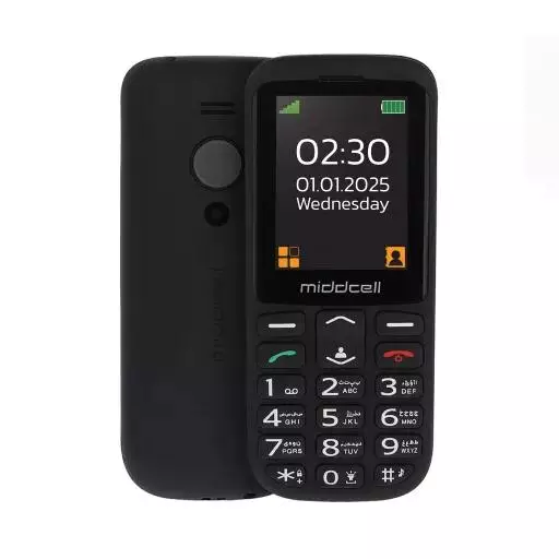گوشی موبایل میدسل مدل M230 دو سیم کارت ظرفیت 32 مگابایت و رم 32 مگابایت