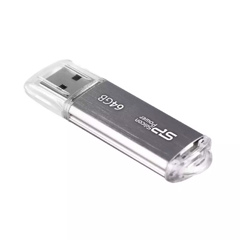 فلش مموری سیلیکون پاور مدل ultima 2 i series usb 2 0 ظرفیت 64 گیگابایت رنگ نقره ای