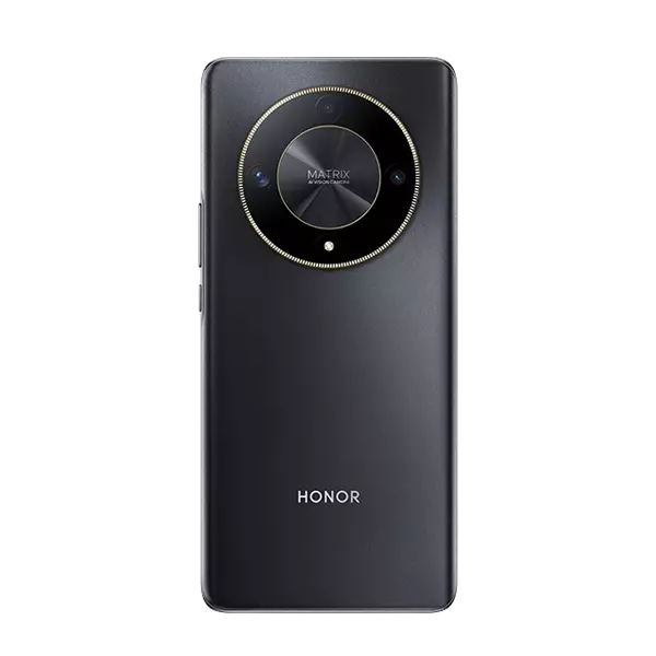 نمای پشت گوشی موبایل آنر Honor x9b 5G ظرفیت 256 رم 12 گیگابایت مشکی