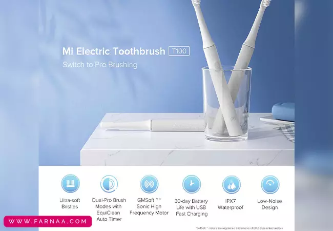 مسواک برقی Mijia Sonic T100