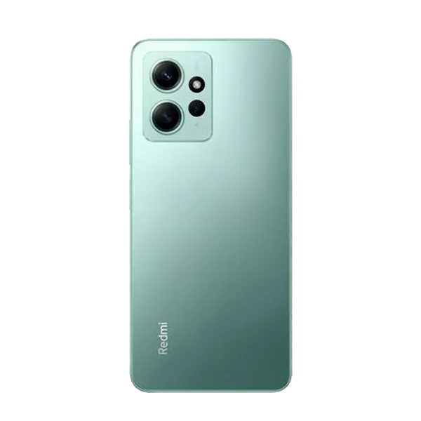نمای پشت گوشی موبایل شیائومی Redmi Note 12 4G ظرفیت 128 رم 6 گیگابایت سبز