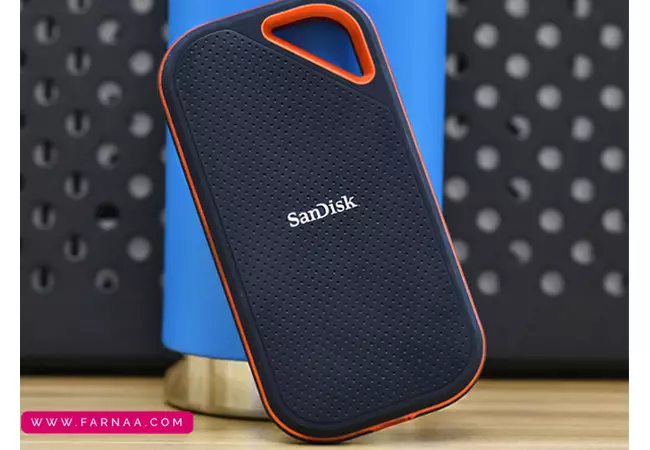 هارد اس اس دی اکسترنال سن دیسک مدل Extreme pro SDSSDE81 با ظرفیت 2 ترابایت
