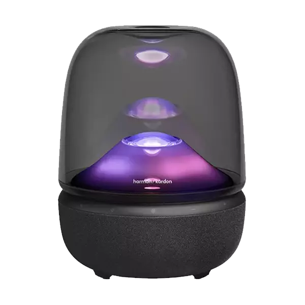 نمای روبه رو رنگ بنفش  اسپیکر بلوتوثی هارمن کاردن مدل Aura Studio 5