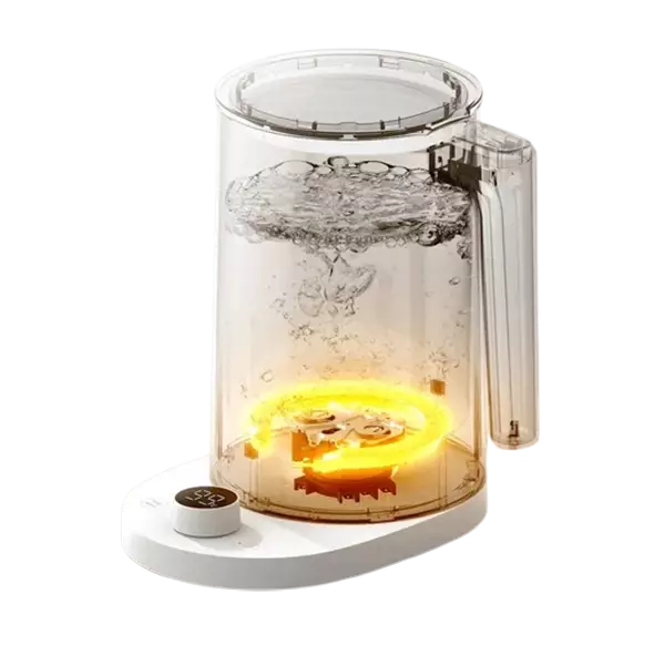 نمای در حال جوش  کتری برقی هوشمند شیائومی مدل Smart Kettle 2 Pro
