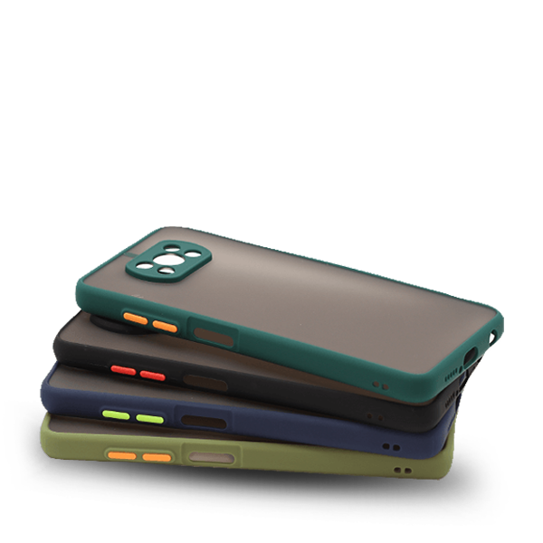 انواع کاور مدل هیبریدی پشت مات مناسب برای گوشی موبایل شیائومی Poco X3