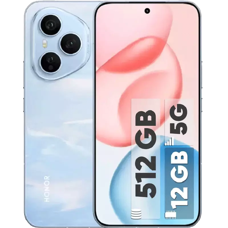 گوشی موبایل آنر مدل honor 400pro ظرفیت 512 و رم 12 گیگابایت