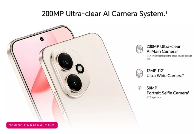 گوشی موبایل آنر مدل Honor 400 ظرفیت 512 و رم 12 گیگابایت