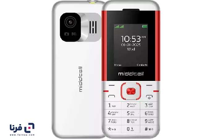 گوشی میدسل M130 دو سیم‌کارت ظرفیت 32 مگابایت و رم 32 مگابایت